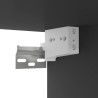 Meuble TV suspendu Noir 100x30x26,5 cm Bois d’ingénierie 617680617680
