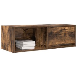 Meubles TV 2 pcs chêne fumé 80x31x25,5 cm bois d'ingénierie 617681617681