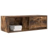 Meubles TV 2 pcs chêne fumé 80x31x25,5 cm bois d'ingénierie 617681617681