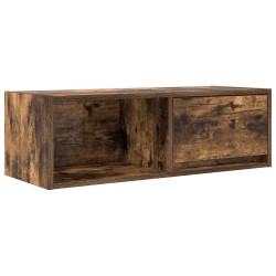 Meubles TV 2 pcs chêne fumé 80x31x25,5 cm bois d'ingénierie 617681617681