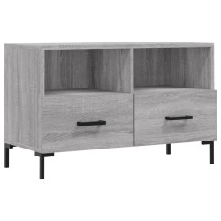 Meuble TV Sonoma gris 80x36x50 cm Bois d'ingénierie 617688617688