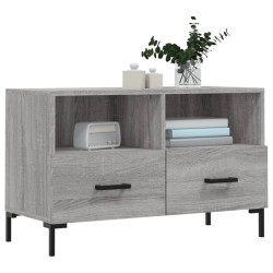 Meuble TV Sonoma gris 80x36x50 cm Bois d'ingénierie 617688617688
