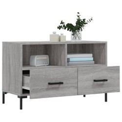 Meuble TV Sonoma gris 80x36x50 cm Bois d'ingénierie 617688617688