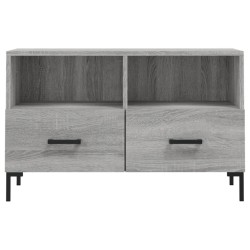 Meuble TV Sonoma gris 80x36x50 cm Bois d'ingénierie 617688617688