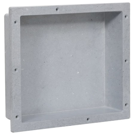 Niche de douche Gris mat 41x36x10 cm 617691617691