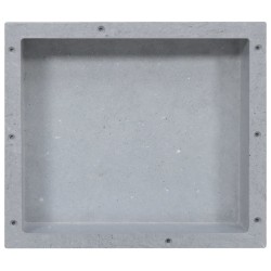 Niche de douche Gris mat 41x36x10 cm 617691617691