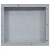 Niche de douche Gris mat 41x36x10 cm 617691617691