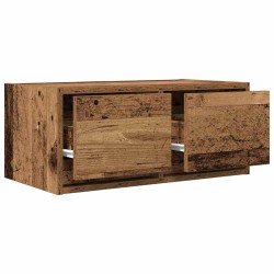 Meuble TV vieux bois 60x31x25,5 cm bois d'ingénierie 617692617692