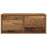 Meuble TV vieux bois 60x31x25,5 cm bois d'ingénierie 617692617692