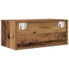 Meuble TV vieux bois 60x31x25,5 cm bois d'ingénierie 617692617692