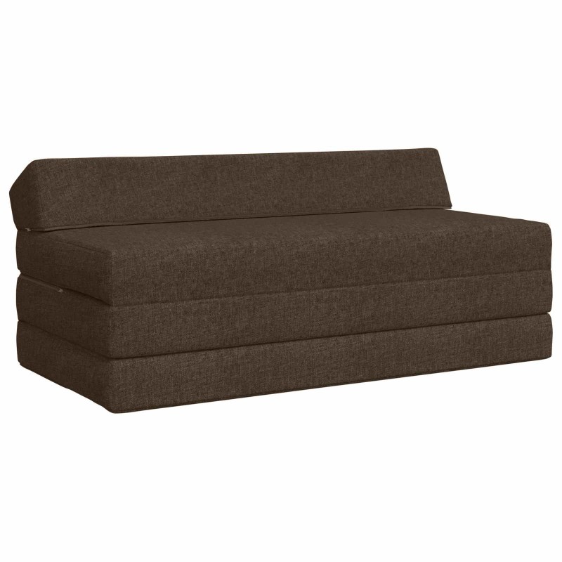 Canapé-lit pliable Taupe 120 x 60 x 49 cm Tissu 617694617694