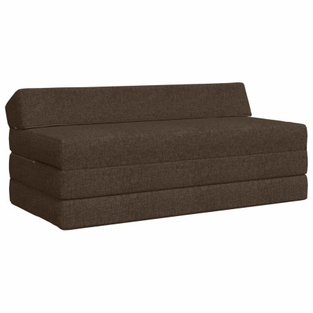 Canapé-lit pliable Taupe 120 x 60 x 49 cm Tissu 617694617694