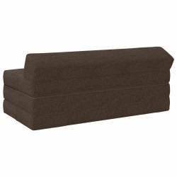 Canapé-lit pliable Taupe 120 x 60 x 49 cm Tissu 617694617694