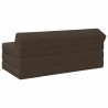 Canapé-lit pliable Taupe 120 x 60 x 49 cm Tissu 617694617694