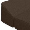 Canapé-lit pliable Taupe 120 x 60 x 49 cm Tissu 617694617694