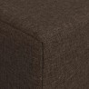 Canapé-lit pliable Taupe 120 x 60 x 49 cm Tissu 617694617694