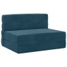 Canapé-lit pliable Bleu 70 x 72 x 60 cm Tissu 617695617695