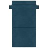 Canapé-lit pliable Bleu 70 x 72 x 60 cm Tissu 617695617695