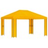 Pavillon 4 × 3 m Jaune Polyester et Acier 190 gsm 617696617696