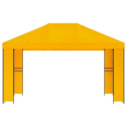 Pavillon 4 × 3 m Jaune Polyester et Acier 190 gsm 617696617696