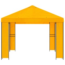 Pavillon 4 × 3 m Jaune Polyester et Acier 190 gsm 617696617696