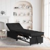 Canapé-lit escamotable Noir 194 x 67 x 82 cm Microfibre 617705617705