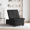 Canapé-lit escamotable Noir 194 x 67 x 82 cm Microfibre 617705617705