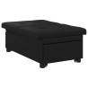 Canapé-lit escamotable Noir 194 x 67 x 82 cm Microfibre 617705617705