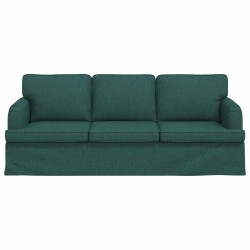 Canapé Vert foncé 201 x 80 x 85 cm tissu 617709617709