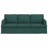 Canapé Vert foncé 201 x 80 x 85 cm tissu 617709617709