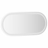 Miroir de salle de bain à LED 80x35 cm ovale 617713617713
