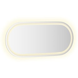 Miroir de salle de bain à LED 80x35 cm ovale 617713617713