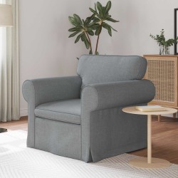 Canapé Gris clair 95 x 82 x 80 cm tissu 617715617715