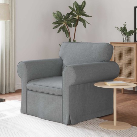 Canapé Gris clair 95 x 82 x 80 cm tissu 617715617715