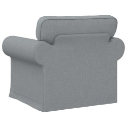 Canapé Gris clair 95 x 82 x 80 cm tissu 617715617715