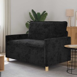 Canapé Noir 126 x 81 x 87,5 cm Polyester 617720617720