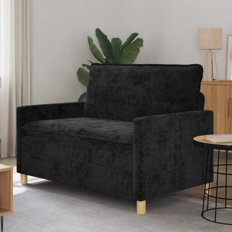 Canapé Noir 126 x 81 x 87,5 cm Polyester 617720617720