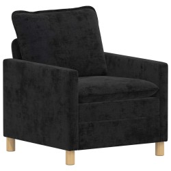 Canapé Noir 76 x 81 x 87,5 cm Polyester 617721617721