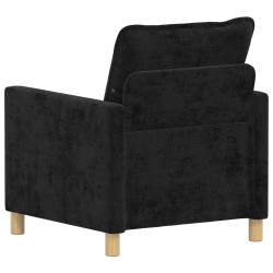 Canapé Noir 76 x 81 x 87,5 cm Polyester 617721617721