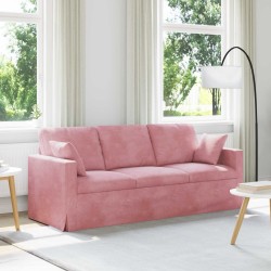 Canapé Rose 198 x 78 x 80 cm Velours 617724617724