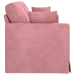 Canapé Rose 198 x 78 x 80 cm Velours 617724617724