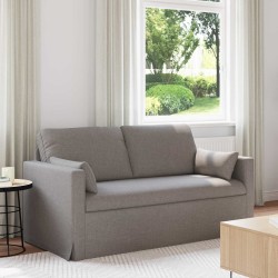 Canapé Taupe 158 x 78 x 80 cm tissu 617726617726