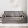 Canapé Taupe 158 x 78 x 80 cm tissu 617726617726
