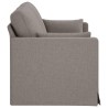 Canapé Taupe 158 x 78 x 80 cm tissu 617726617726