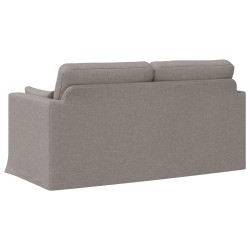 Canapé Taupe 158 x 78 x 80 cm tissu 617726617726