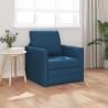 Canapé-Lit Bleu 74 x 77 x 81 cm tissu 617737617737