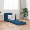 Canapé-Lit Bleu 74 x 77 x 81 cm tissu 617737617737