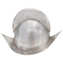 Casque de chevalier médiéval antique pour GN Argenté Acier 617754617754
