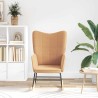 Chaise à bascule Beige Tissu Sherpa 617758617758