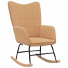 Chaise à bascule Beige Tissu Sherpa 617758617758